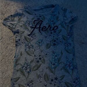 Aeropostale Classic Crew Gray T-Shirt